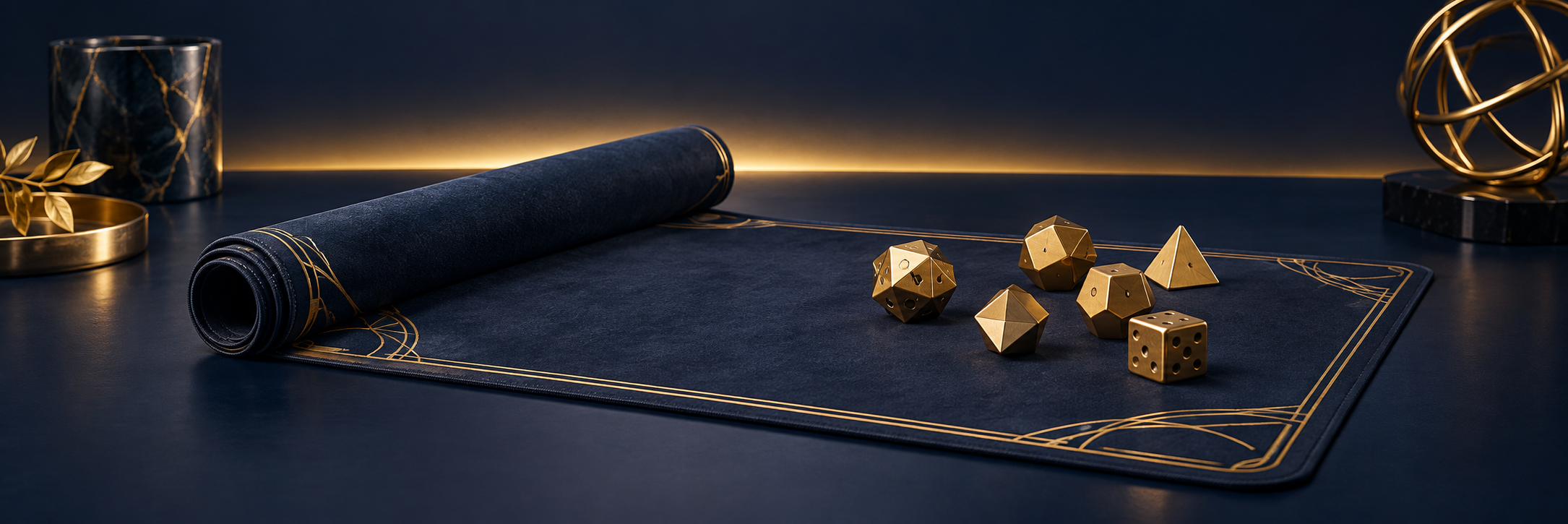 Trading Card Playmats & Gaming Dice