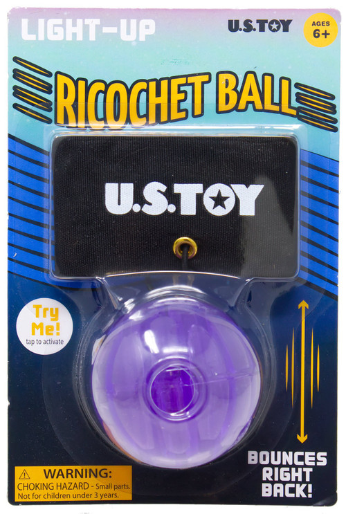 Light-Up Ricochet Ball PURPLE、ToyWiz、kayou
