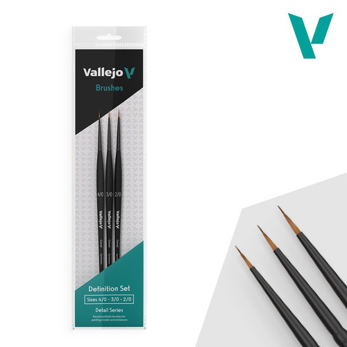 Vallejo Brush Set of 3 paint brush、ToyWiz、kayou