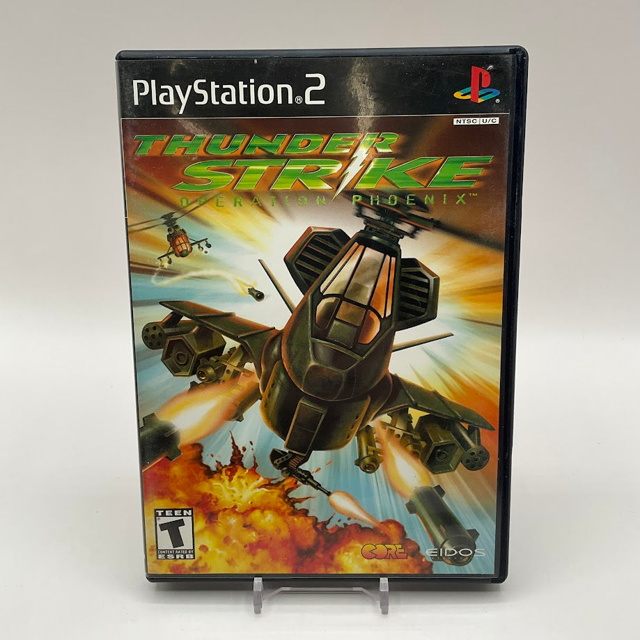 Thunder Strike: Operation Phoenix Playstation 2 Used、Collector Store LLC - VG、kayou