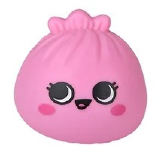 Sugar Squeezy Dumplings PINK 4-Inch Squeeze Toy、ToyWiz、kayou