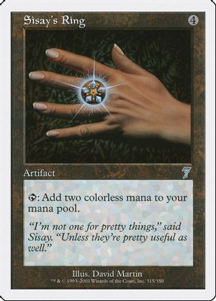 Sisay's Ring (7ED-315) - 7th Edition Foil、Wizards of the Coast、kayou
