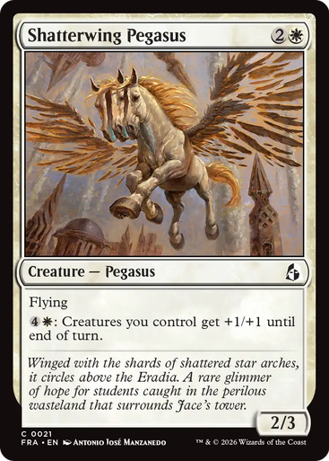 Shatterwing Pegasus | Reality Fracture、Magic: The Gathering、kayou