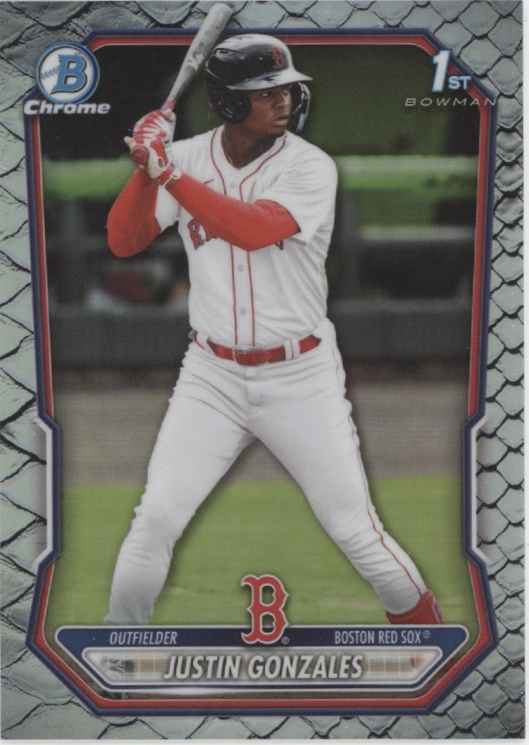 Justin Gonzales 2026 Bowman Chrome Reptilian Refractor #BCP-141、Collector Store LLC、kayou