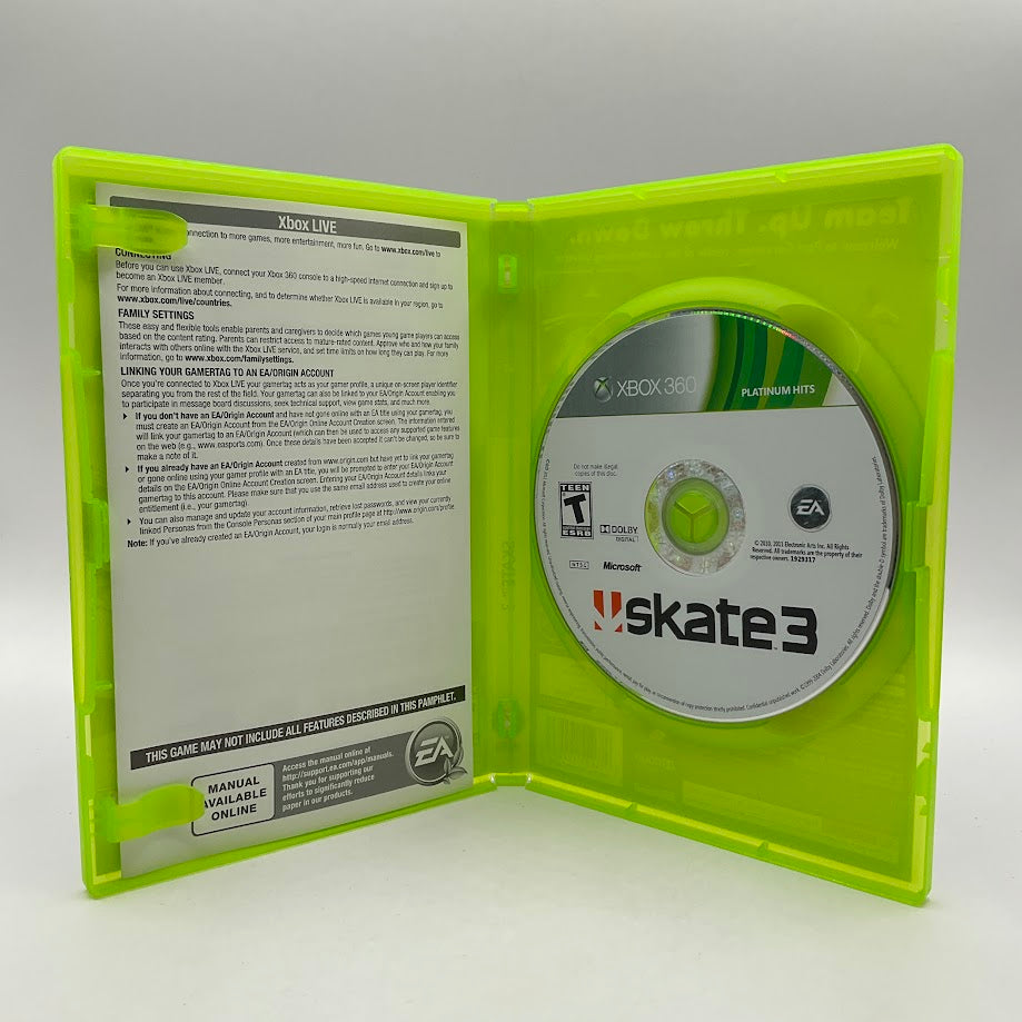 Skate 3 Platinum Hits Xbox 360 Used、Collector Store LLC - VG、kayou