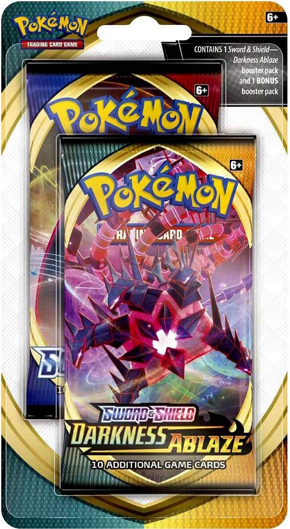 Pokemon: 2 Pack Blister 1 S&S Base, 1 Darkness Ablaze、Pokemon、kayou