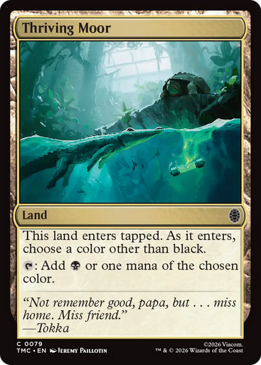 Thriving Moor (Surge Foil) | Teenage Mutant Ninja Turtles Eternal、Magic: The Gathering、kayou