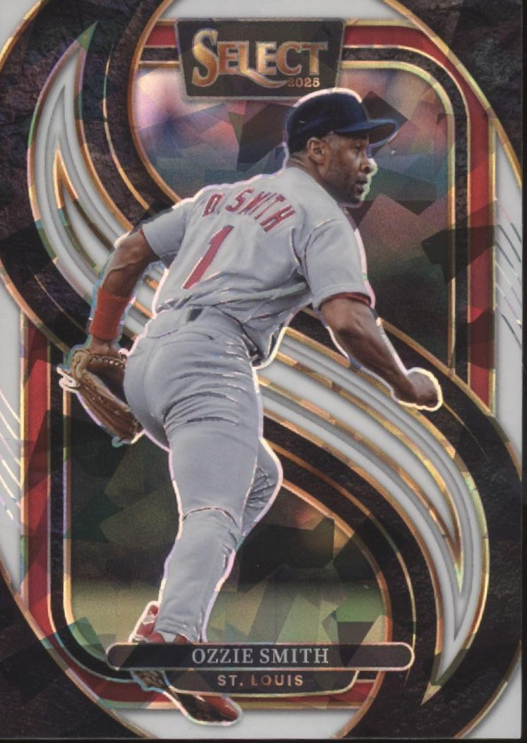 Ozzie Smith 2025 Panini Select White Ice Prizm 03/25 #134、Collector Store LLC、kayou