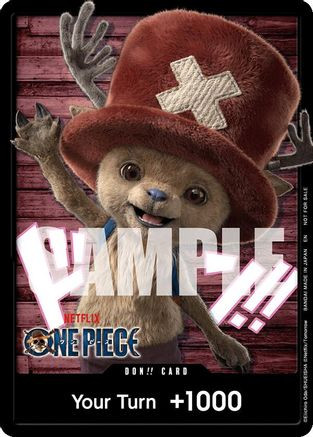 DON!! Card (Netflix Tony Tony.Chopper) One Piece Promotion Cards、Bandai、kayou