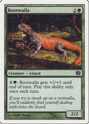 Rootwalla (9ED-268) - 9th Edition、Wizards of the Coast、kayou