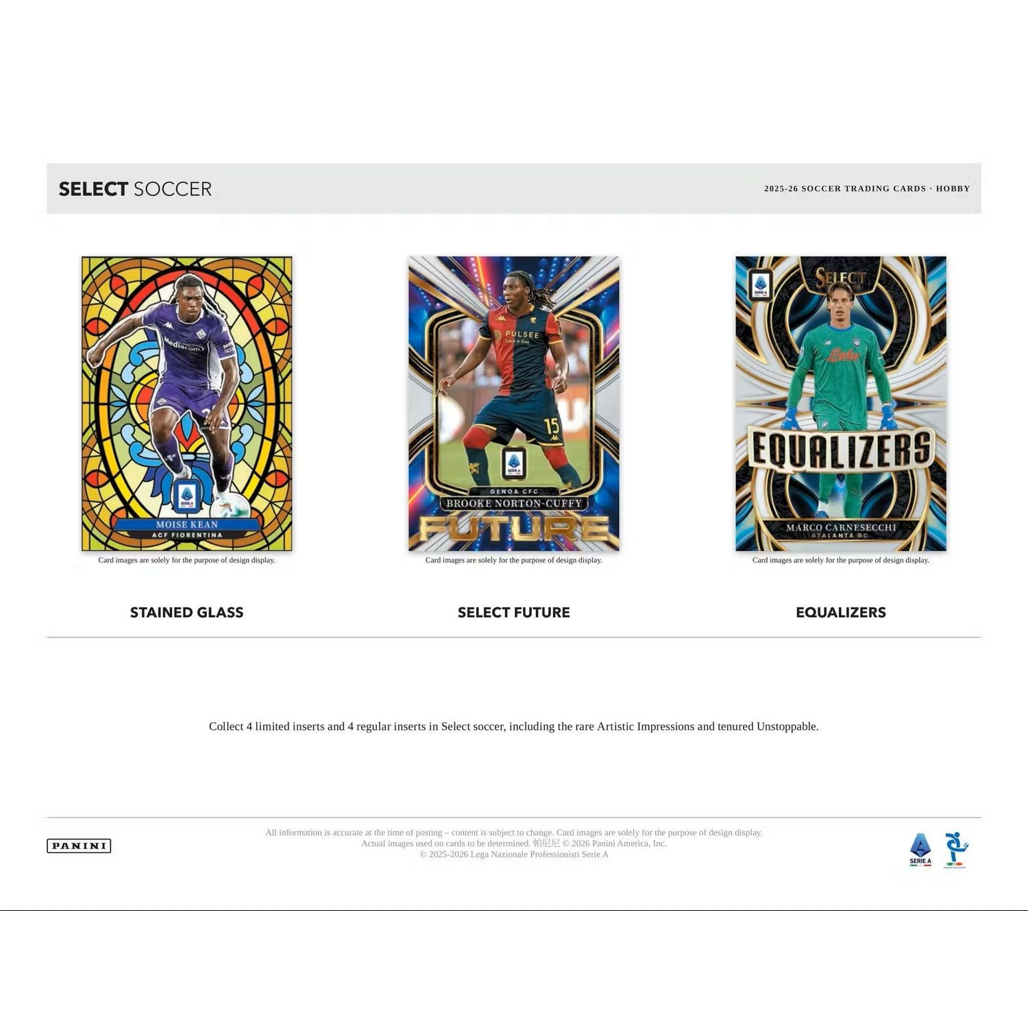2025-26 Panini Select Serie A Soccer Hobby Box、Panini、kayou