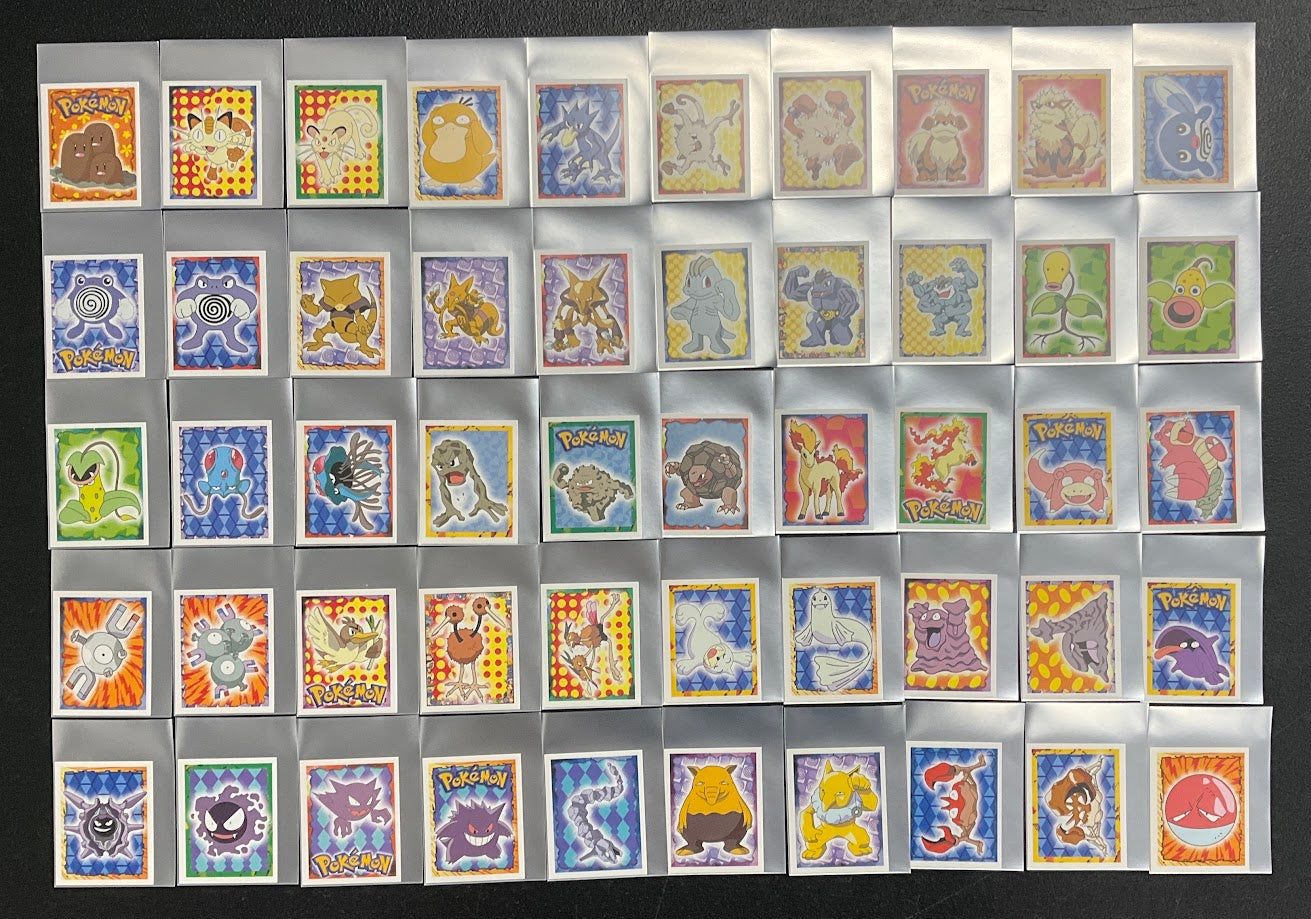 Pokemon Topps Merlin Complete Kanto Set #1-240、Collector Store LLC Gaming、kayou