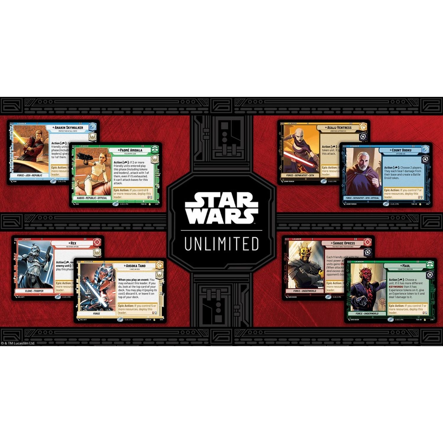 Star Wars: Unlimited - 2026 Twin Suns Deck Display (Set of 4)、Star Wars、kayou