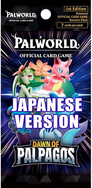 Palworld Trading Card Game Dawn of Palpagos Booster Pack POCGe-BP01 JAPANESE、ToyWiz、kayou