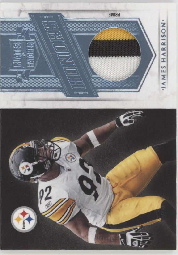 James Harrison 2011 Panini Plates & Patches Honors Swatch 25/25 #6、Collector Store LLC、kayou