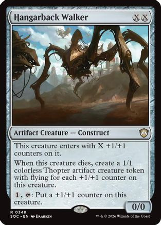 Hangarback Walker (SOC-348) - Commander: Secrets of Strixhaven、GameNerdz、kayou
