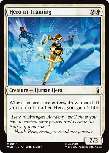 Hero in Training (Foil) | Marvel Super Heroes、Magic: The Gathering、kayou