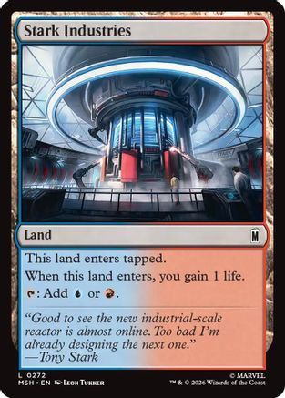 Stark Industries (MSH-272) - Marvel Super Heroes、Wizards of the Coast、kayou