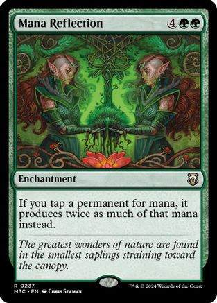 Mana Reflection (Ripple Foil) (M3C-237) - Modern Horizons 3 Commander Foil、Wizards of the Coast、kayou