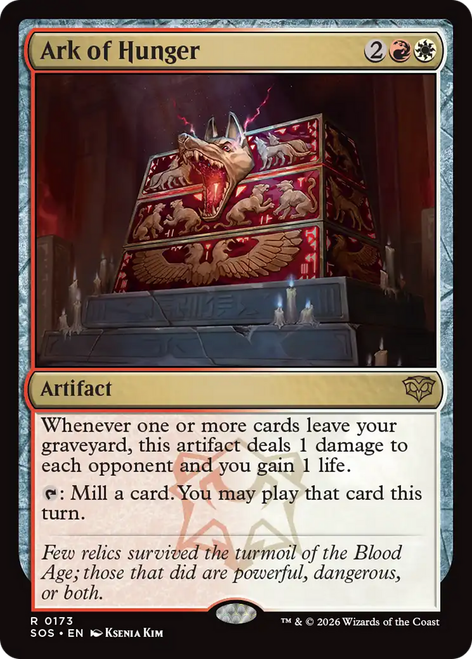 Ark of Hunger (Foil) | Secrets of Strixhaven、Magic: The Gathering、kayou