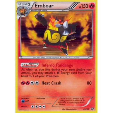 Black & White Promo BW21 Emboar、Pokemon、kayou