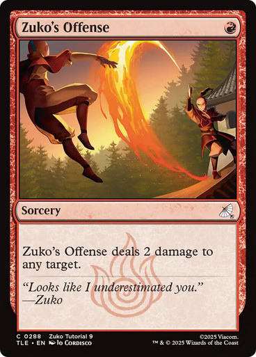 Zuko's Offense、Magic: The Gathering、kayou