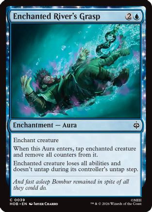 Enchanted River's Grasp (HOB-039) - The Hobbit Foil、Wizards of the Coast、kayou