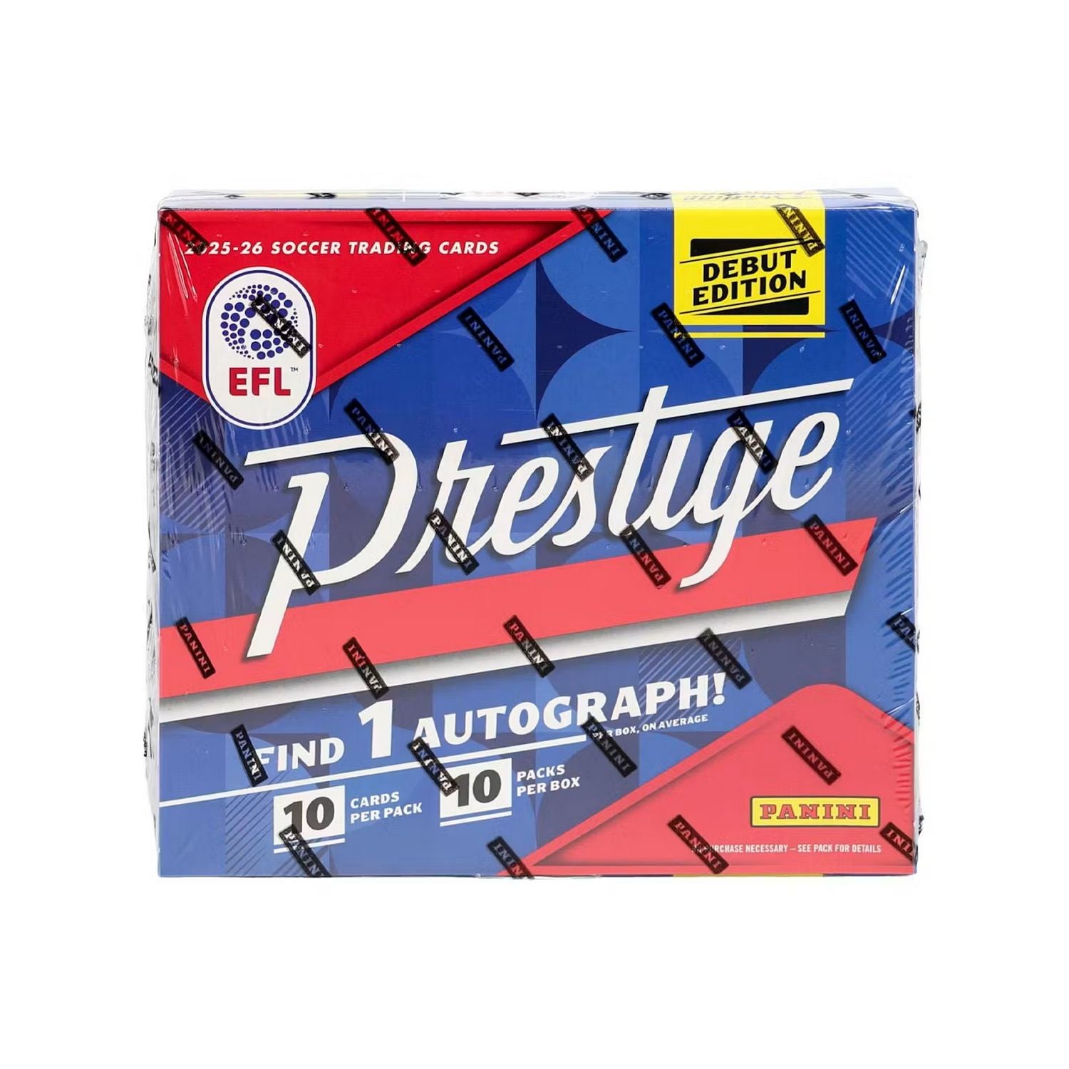 2025-26 Panini Prestige EFL Soccer Hobby Preferred Box、Panini、kayou