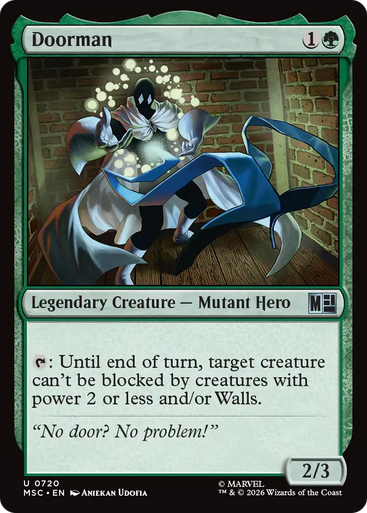 Doorman (Foil) | Marvel Super Heroes Commander、Magic: The Gathering、kayou