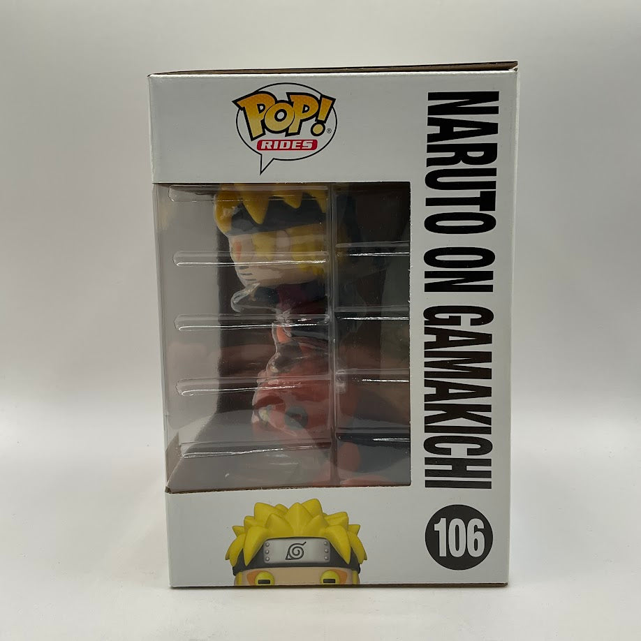 Naruto on Gamakichi Funko Pop! Naruto Shippuden #106 Hot Topic、Funko、kayou