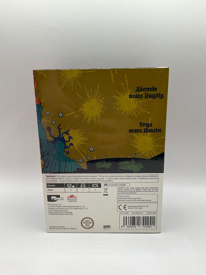 Abarenbo Tengu & Zombie Nation Collector's Edition Nintendo Switch Sealed、Collector Store LLC - VG、kayou
