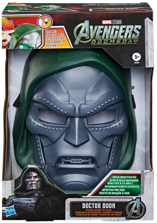 Marvel Avengers: Doomsday Doctor Doom Power Surge FX Mask Voice Reactive!、ToyWiz、kayou