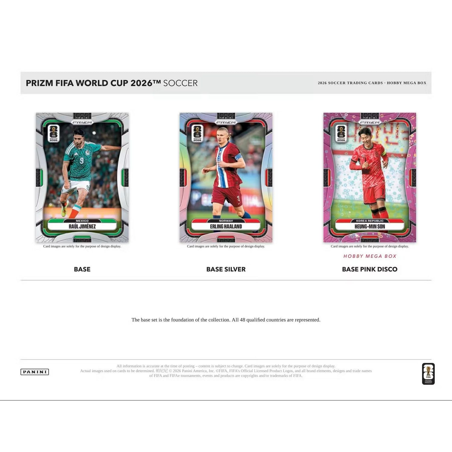 2026 Panini Prizm FIFA World Cup Soccer Hobby Mega Box、Panini、kayou