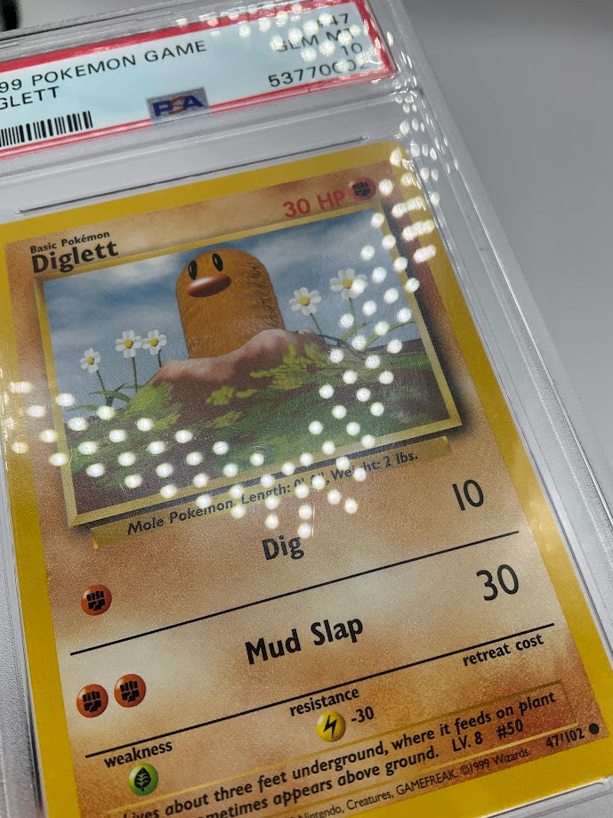 Diglett Pokemon Base Set #47 PSA 10、Collector Store LLC Gaming、kayou