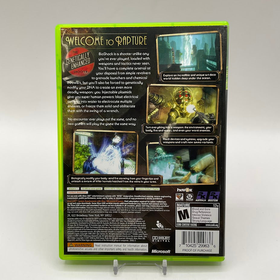 Bioshock Xbox 360 Used #2、Collector Store LLC - VG、kayou