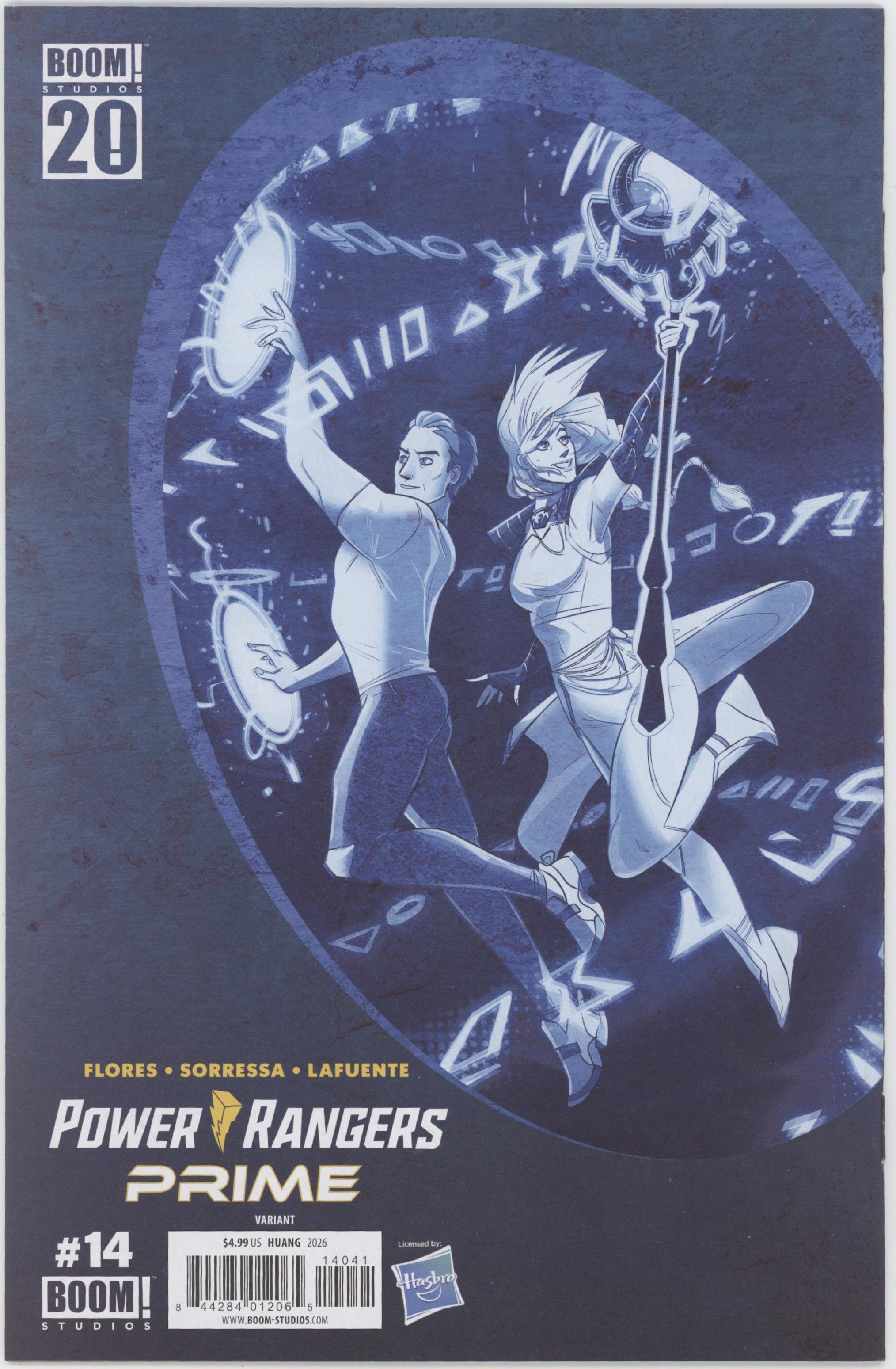 Power Rangers Prime #14 D 1 in 10 Variant Edition (Full Art, Huang)、Boom! Entertainment、kayou