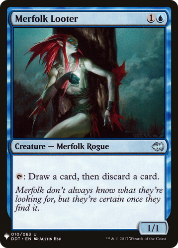Merfolk Looter (LIST-010) - The List、Wizards of the Coast、kayou