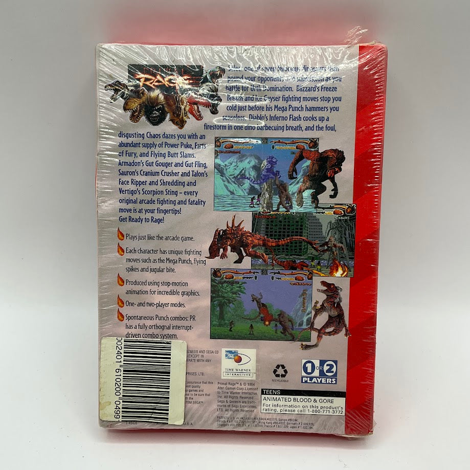 Primal Rage Sega Genesis Sealed *See Description*、Collector Store LLC - VG、kayou