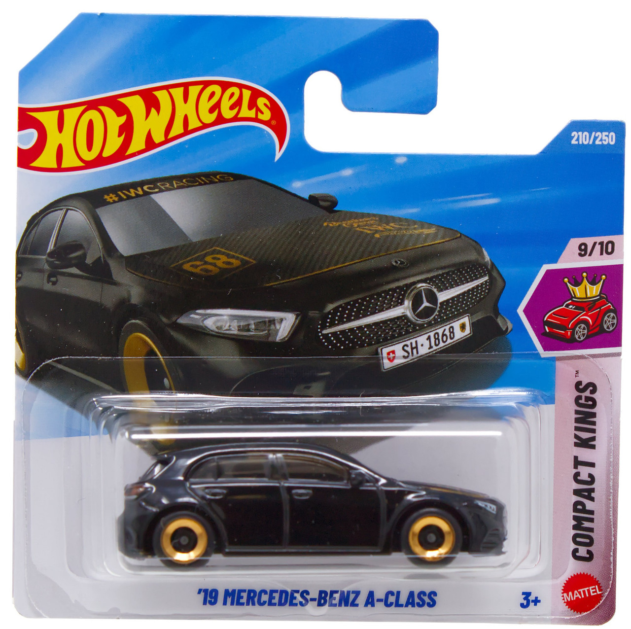 Hot Wheels Compact Kings '19 Mercedes-Benz A-Class Diecast Car、ToyWiz、kayou