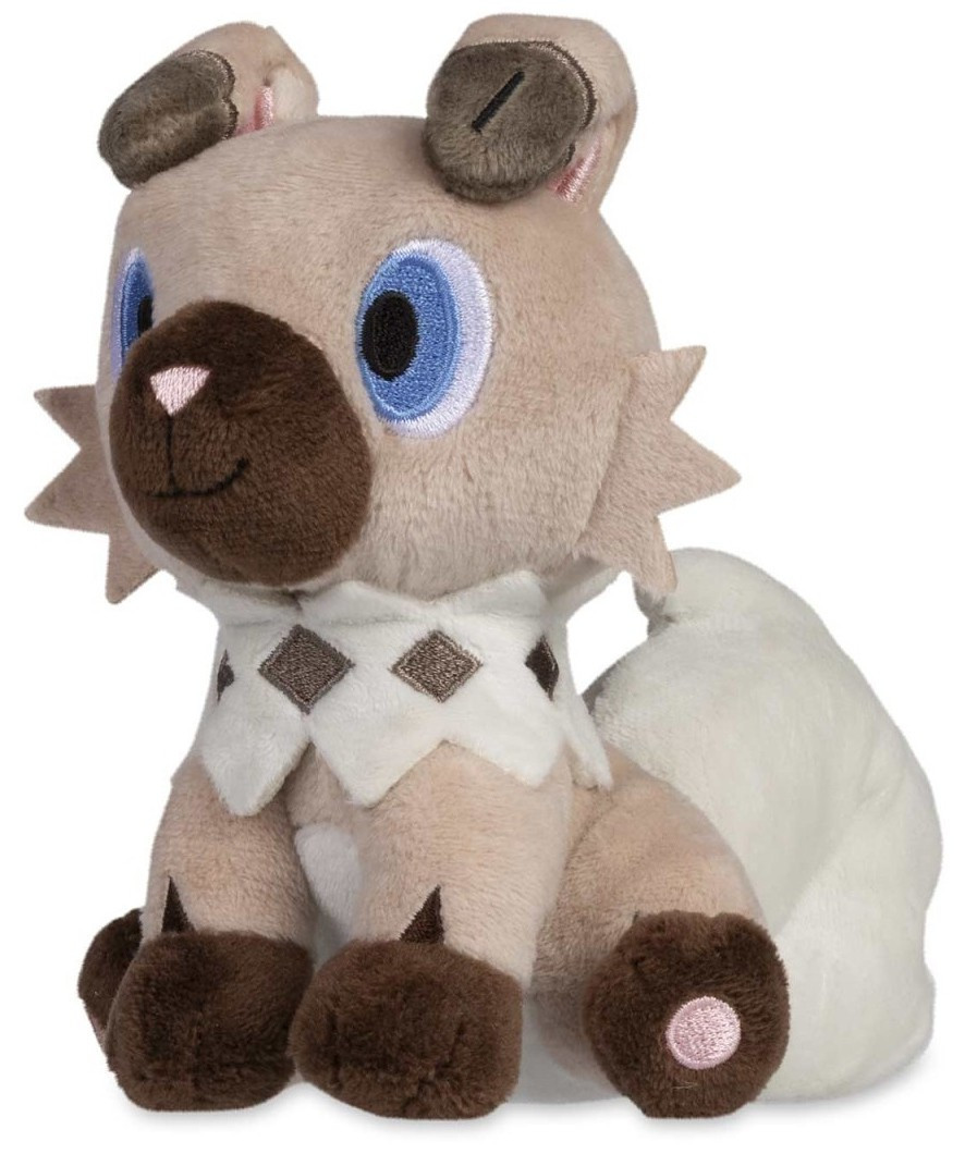 Pokemon Sitting Cuties Rockruff 6-Inch Plush、ToyWiz、kayou