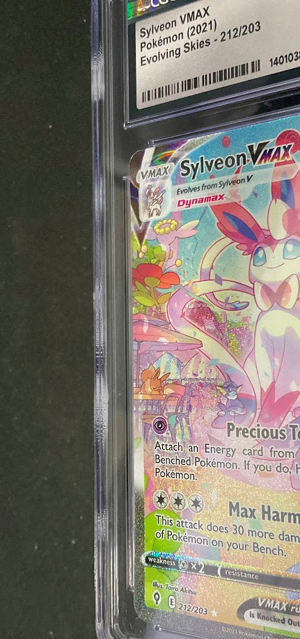 Sylveon VMAX Pokemon Evolving Skies #212 CGC 10、Collector Store LLC Gaming、kayou