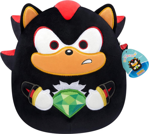 Squishmallows Sonic the Hedgehog Shadow 14-Inch Plush、ToyWiz、kayou