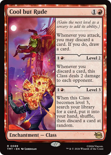 Cool but Rude (Foil) | Teenage Mutant Ninja Turtles、Magic: The Gathering、kayou