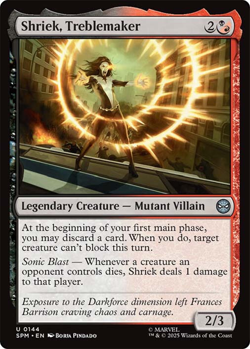 Shriek, Treblemaker、Magic: The Gathering、kayou
