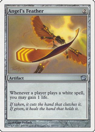 Angel's Feather (9ED-287) - 9th Edition、Wizards of the Coast、kayou
