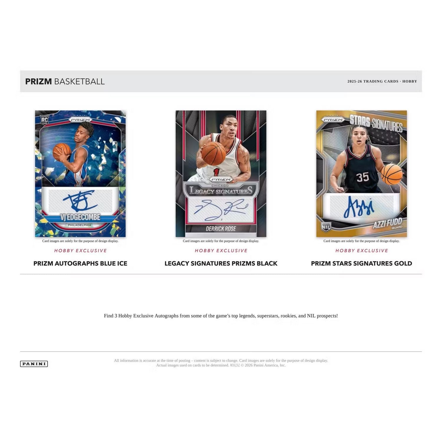 2025-26 Panini Prizm Basketball Hobby Box、Panini、kayou