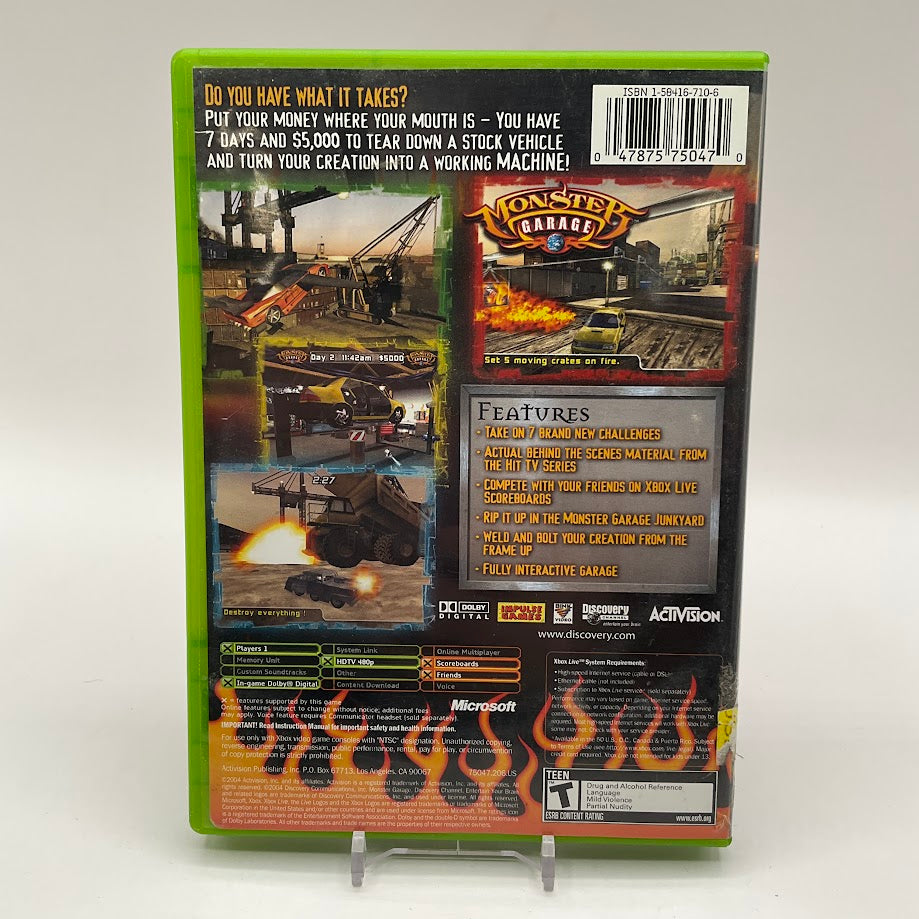 Monster Garage Xbox Used、Collector Store LLC - VG、kayou