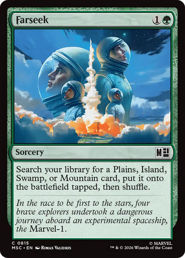 Farseek (Foil) | Marvel Super Heroes Commander、Magic: The Gathering、kayou