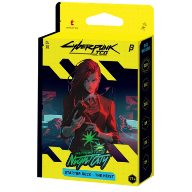 Cyberpunk TCG: Welcome to Night City - The Heist - Starter Deck Beta、WeirdCo、kayou