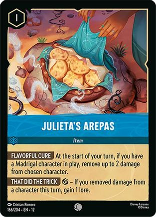Julieta's Arepas (166/204) - Wilds Unknown Cold Foil、Ravensburger、kayou